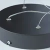 ZMH LED Pendelleuchte Wohnzimmer Schwarz Hängelampe Produktbild-Vorschau 7