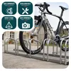 VOUNOT® Fahrradständer für 6 Fahrräder, Boden und Produktbild-Vorschau 7
