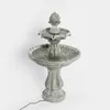 Solarbrunnen für draussen mit zweifach Wasserspiel Höhe Produktbild-Vorschau 8