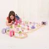 Bigjigs Rail Big Wooden Princess Train Track Voir les images du produit 18