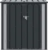 vidaXL Contenitore da giardino nero 101,5 x 57 x 100,5 cm Anteprima dell’immagine prodotto 6
