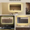 Badspiegel 120x70 cm - Horizontal mit LED Beleuchtung - LED Produktbild-Vorschau 2
