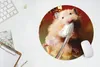 MuchoWow® Mauspad Mousepad Hamster beim Zähneputzen 40x40 Produktbild-Vorschau 5
