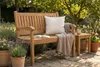 Beaufort 100 cm -Teak Gartenbank Zweisitzer Produktbild-Vorschau 1