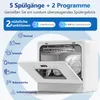 AIRMSEN Mini Geschirrspüler ,Geschirrspülmaschine mit mit Produktbild-Vorschau 2