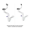 GRANMASTER Siphon Küchenspüle Manuelle 1-Kammer Produktbild-Vorschau 4