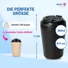 Kaffeebecher to go 'Ceramico' 360 ml - Edelstahl außen Produktbild-Vorschau 4