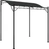 vidaXL Markise Anthrazit 2x2,3 m 180 g/m² Stoff und Stahl Produktbild-Vorschau 1