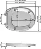 MKW WC-Sitz Aida Plus mit Deckel, Slowclose, Produktbild-Vorschau 2