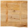 Möbel Tischplatte mit Baumkante 60x60x3,8 cm Massivholz Produktbild-Vorschau 5