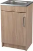 A kitchen cabinet with a sink on top. Náhľad obrázku produktu