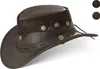 Country Luxus Western Cowboy Hut Reiten Leder Sonnenhut Produktbild-Vorschau 1