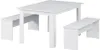 Ensemble de table à manger Vicco Sentio Blanc 137.6x92.8cm Voir les images du produit 1