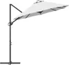 vidaXL Sonnenschirm Sand 372 x 198 x 243 cm Polyester und Produktbild-Vorschau 5