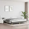 vidaXL Bettgestell ohne Matratze Dunkelgrau 180x200 cm Produktbild-Vorschau 2