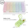 WELLGRO Tablettenbox für 7 Tage - Pillendose je 3 Fächer Produktbild-Vorschau 2