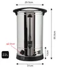 Einkochautomat 22 L Glühweinkessel 2500W Glühweinkocher Produktbild-Vorschau 7