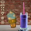 Enseigne métallique RETRO LED Ice Cream enseigne grande Voir les images du produit 9
