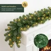 Salcar 5m Weihnachtsgirlande mit Beleuchtung Tannengirlande Produktbild-Vorschau 3