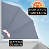 DETEX® Balkonluifel, privacy scherm inclusief afdekking, Productafbeelding-voorbeeld 9