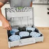 Festool Schleifmittel-Systainer³ SYS-STF D125 GR-Set Granat Produktbild-Vorschau 8