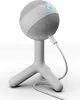 A white Logitech G Yeti Orb microphone on a white stand, connected by a white USB cable. Anteprima dell’immagine prodotto
