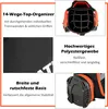 Borsa da golf COSTWAY con copertura antipioggia, borsa da Anteprima dell’immagine prodotto 6