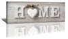 5702 Home Leinwandbild 120x40 cm Wandbild Kunstdruck Produktbild-Vorschau 1