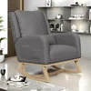 Schaukelstuhl mit hoher Rückenlehne, ergonomischem Design, Produktbild-Vorschau 1