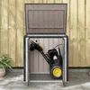 vidaXL Contenitore da giardino nero 101,5 x 82 x 100 cm in Anteprima dell’immagine prodotto 5
