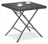 Relaxdays Gartentisch Holz-Optik, quadratisch, HBT: Produktbild-Vorschau 9