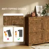 Schoenenkast BEALIFE, 100x30x102 cm, met 2 klepdeurtjes, Productafbeelding-voorbeeld 4