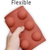 Halbkugel Schokoladenform Silikon Schokoladentafel Form Produktbild-Vorschau 6
