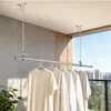 Kledingstang plafondhouderset - Set van 2 - Verstelbare Productafbeelding-voorbeeld 2