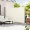vidaXL Seitenmarkise Ausziehbar 200x300 cm Creme Produktbild-Vorschau 3