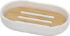 Koopman Seifenschale weiß + Bambus 123x78x25mm Produktbild-Vorschau 15