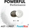 10x AG7 LR927 1.5V Knopfzellen Batterien langlebig für Produktbild-Vorschau 4