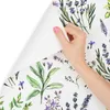 10m VLIES TAPETE Rolle Blumen Lavendel Blätter Natur Flora Produktbild-Vorschau 3