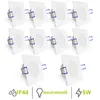 linovum WEEVO 10x Einbauspots LED eckig extra flach IP44 Produktbild-Vorschau 1