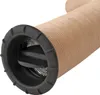 Close-up of a brown, corrugated tube with a black rubber fitting at one end. Produktbild-Vorschau