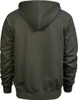 Tee Jays - Herenmodieuze hoodie met volledige ritssluiting Productafbeelding-voorbeeld 4