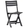 vidaXL Chaises de jardin pliantes 2 pcs. Plastique Voir les images du produit 1