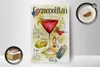 Holzschild Rezept 12x18cm Cosmopolitan Cocktail Recipe Produktbild-Vorschau 3