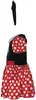Costume da topo carnevale rosso a pois fascia bottone Anteprima dell’immagine prodotto 6