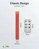 goobay set di 5 candele a bastoncino di cera a LED rossi, Anteprima dell’immagine prodotto 9