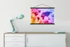 MuchoWow® Textilposter Weltkarte - Aquarell - Regenbogen Produktbild-Vorschau 3