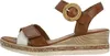 Remonte Sandalen Plat  Sandalen Plat - Cognac - Maat 37 Voir les images du produit 12