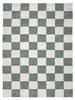Volero - Teppich Kariert - Blox Grün Weiß - 160x230 cm - Produktbild-Vorschau 2