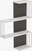 Skye Decor, Cambel - Antracite, mensole da parete, bianco, Anteprima dell’immagine prodotto 2
