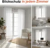 2er Set Schlaufenschal Voile 245 cm weiß transparent : 245 Produktbild-Vorschau 2